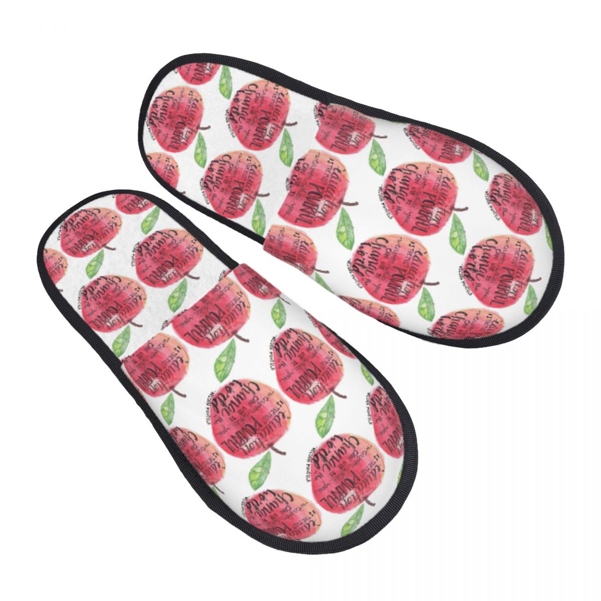 Women Shoes Quote - Custom Teacher Quote Slippers Memory Foam