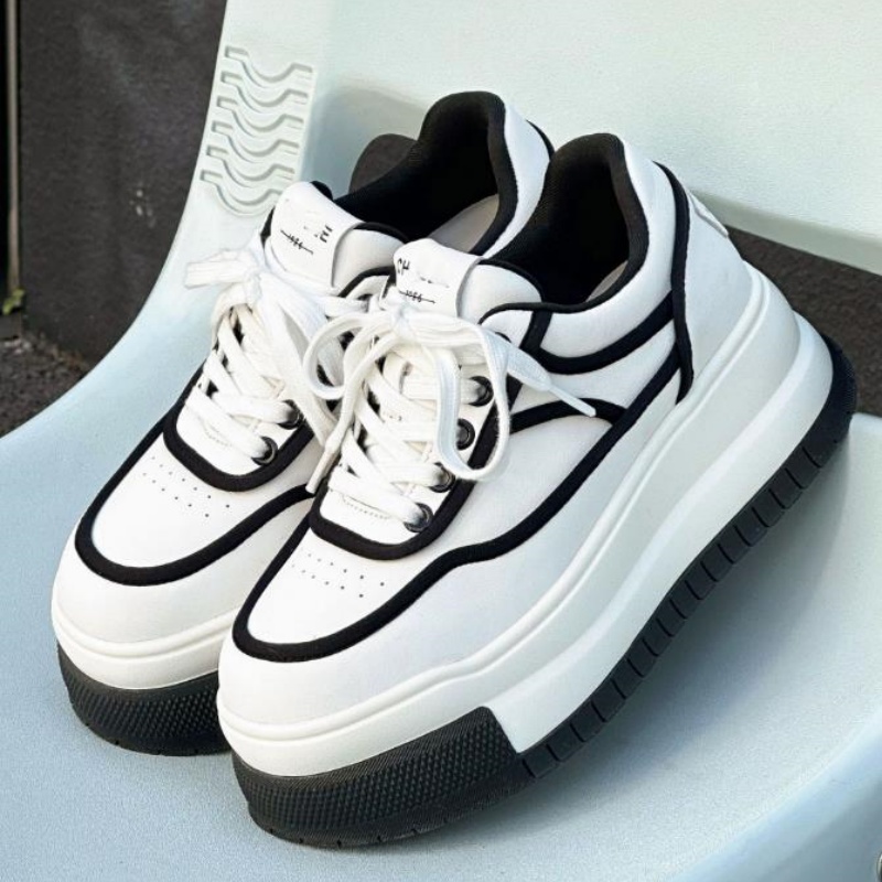 Women Shoes Running - New Leather Women's White Breathable Casual