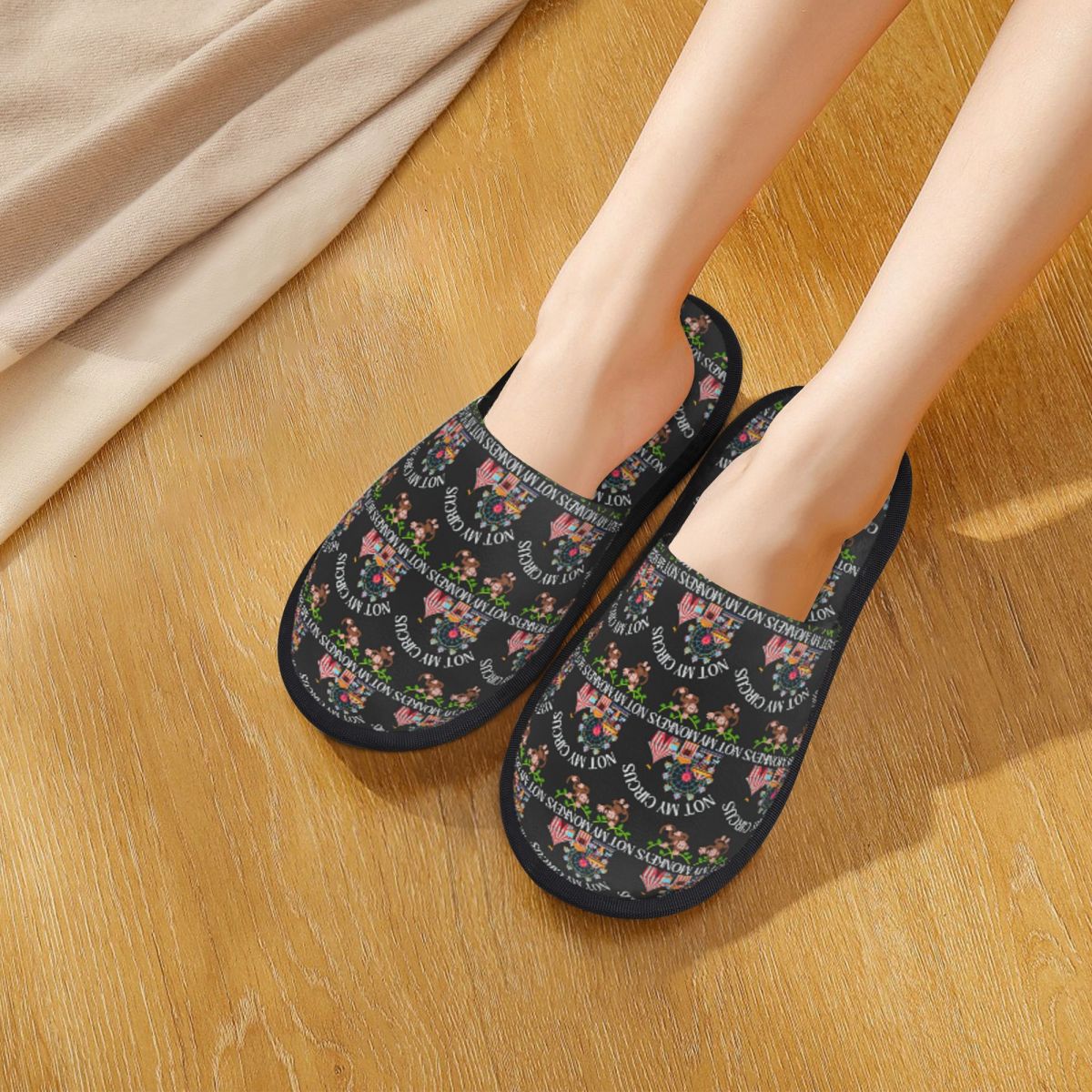 Custom Not My Circus Not My Mo - Women Shoes Quote review and price