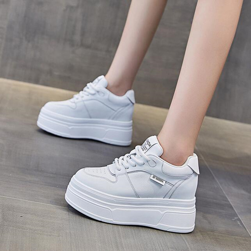 9CM Genuine Leather NEW Brand  - Women Shoes Running review and price
