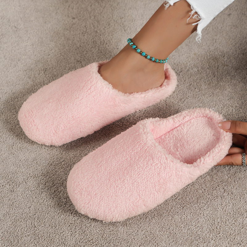 Simple solid color closed-toe  - Women Shoes Size To Men review and price