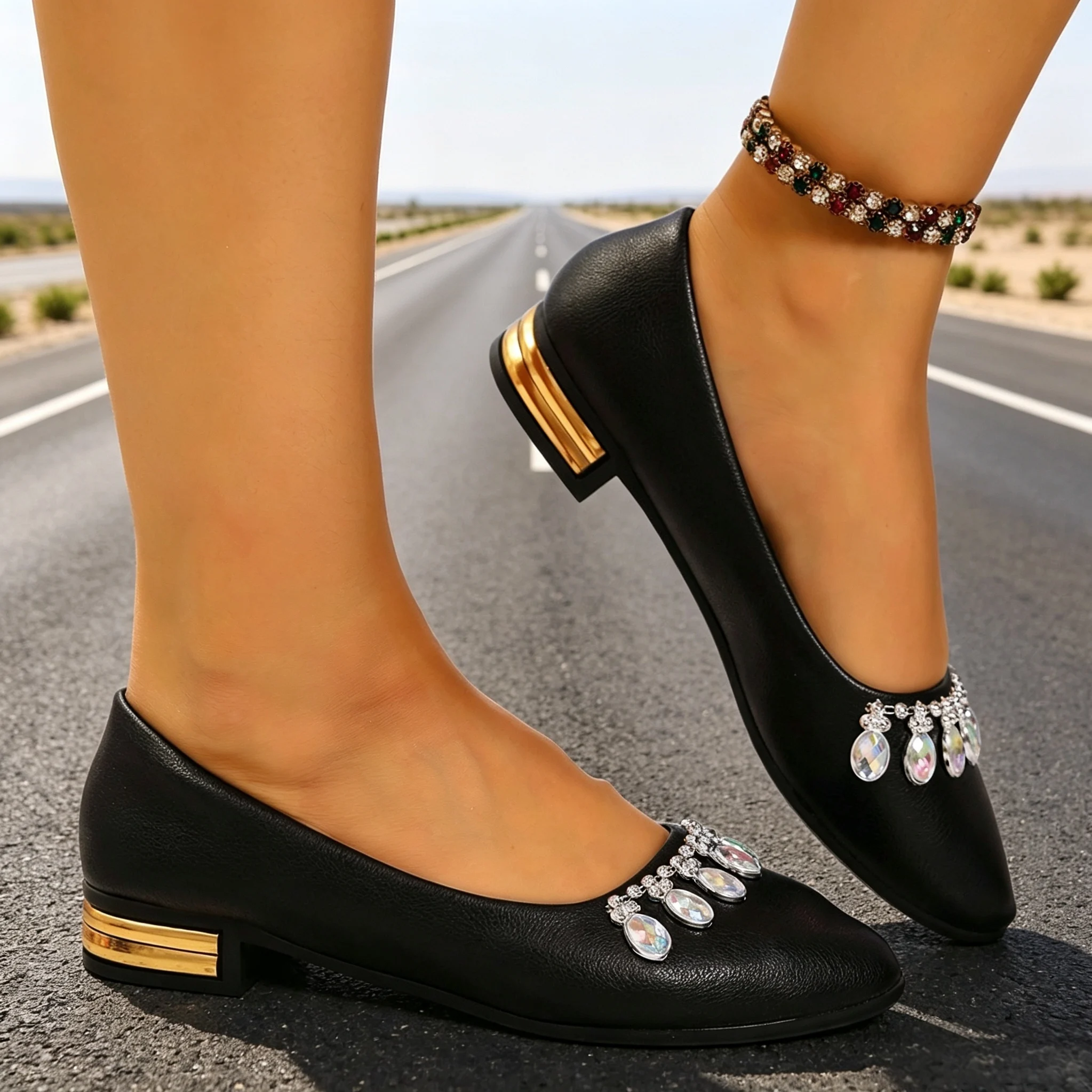 Women Flats Pointed Toe Ballet - Women Shoes Size review and price