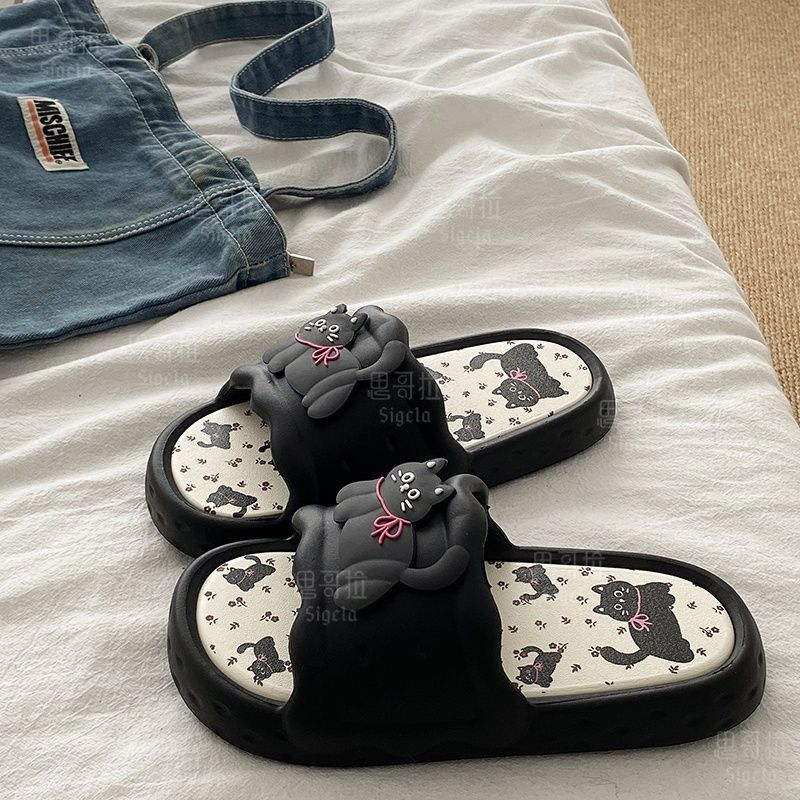 Printting Cute Bear Women Slip - Women Shoes Size To Men review and price